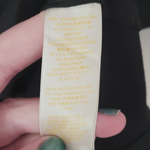 Kate Spade Cap Sleeve Shift Dress in Black Size 4 - Picture 5 of 7